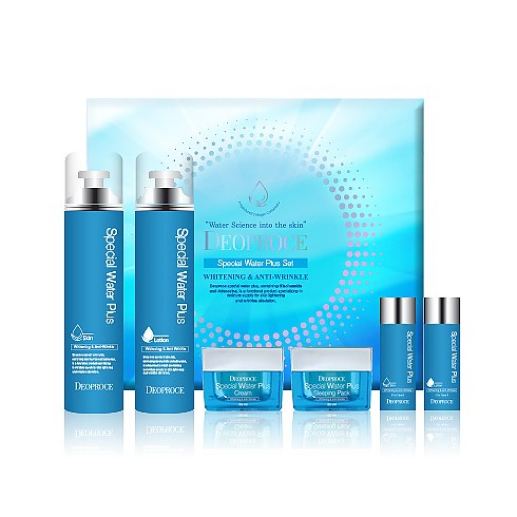 набор уходовый на водной основе deoproce special water plus set