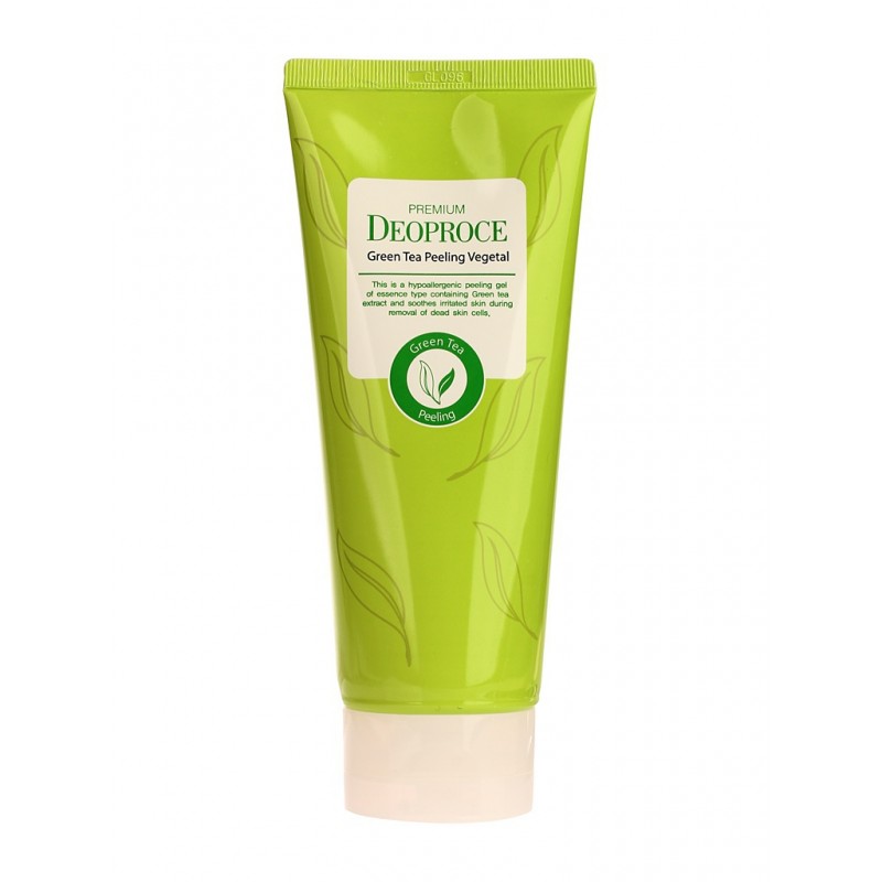 пилинг- скатка на основе зеленого чая deoproce premium green tea peeling vegetal