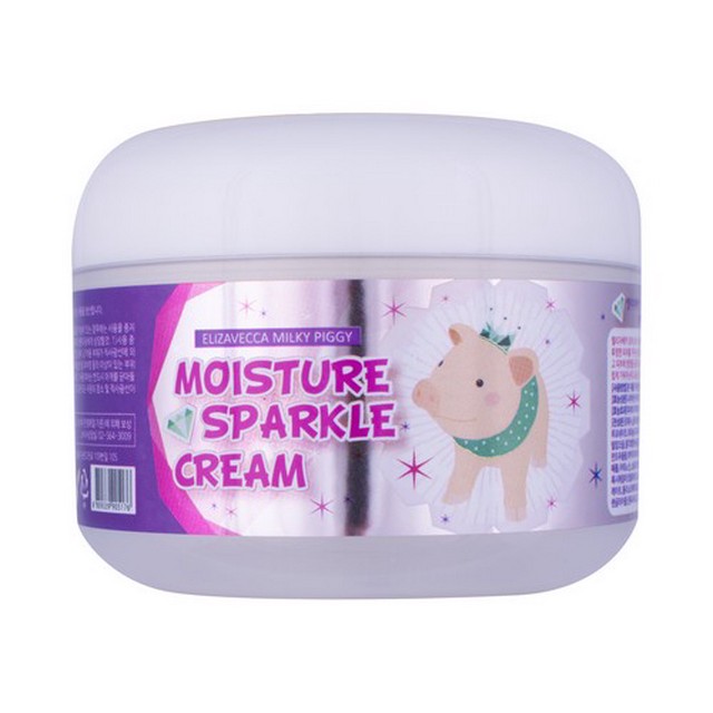 

крем увлажняющий с эффектом сияния elizavecca moisture sparkle cream