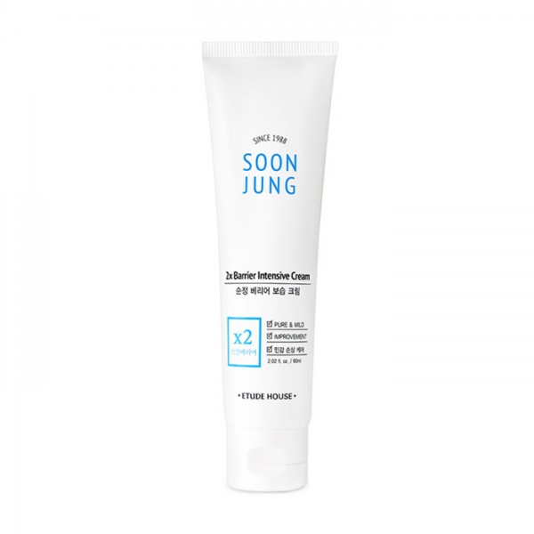 

крем восстанавливающий для лица etude house soon jung 2x barrier intensive cream