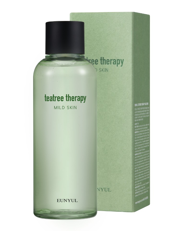 

тонер с экстрактом чайного дерева eunyul tea tree therapy mild skin