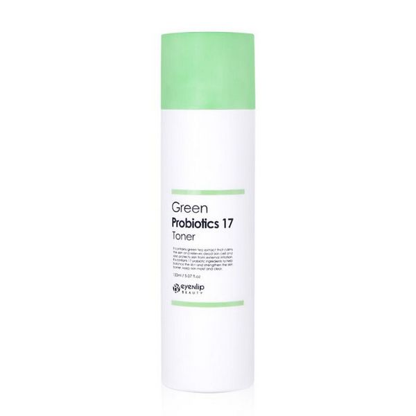 

тонер с пробиотиками и зеленым чаем eyenlip green probiotics 17 toner