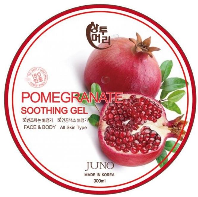 

успокаивающий гель с экстрактом граната juno pomegranate soothing gel