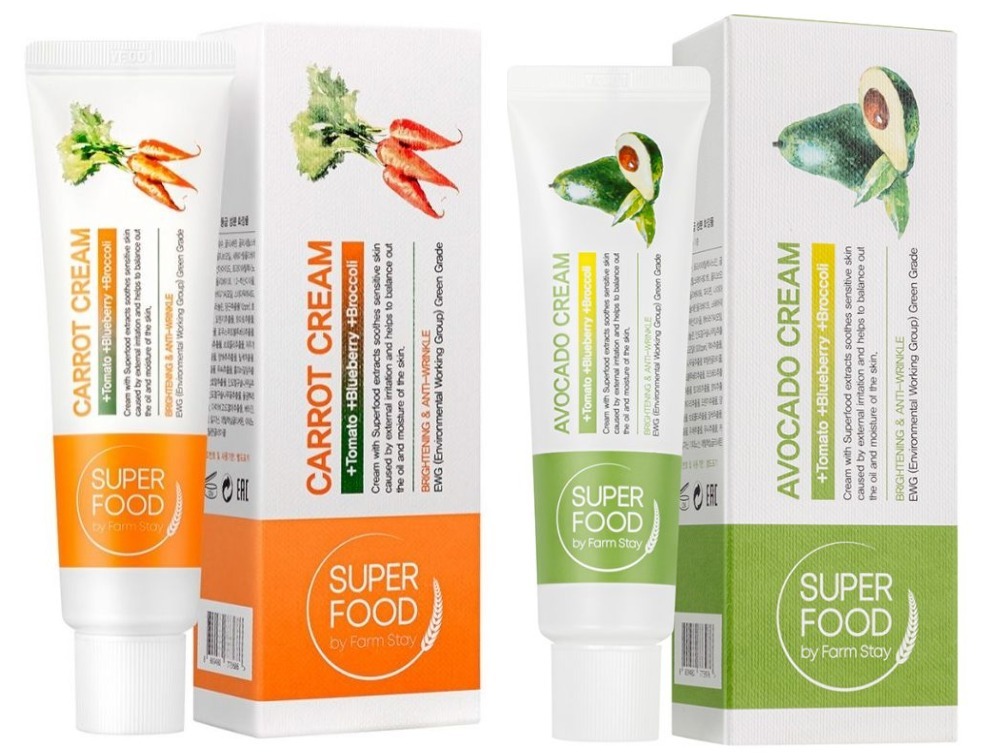 

крем для лица суперфуд farmstay super food cream