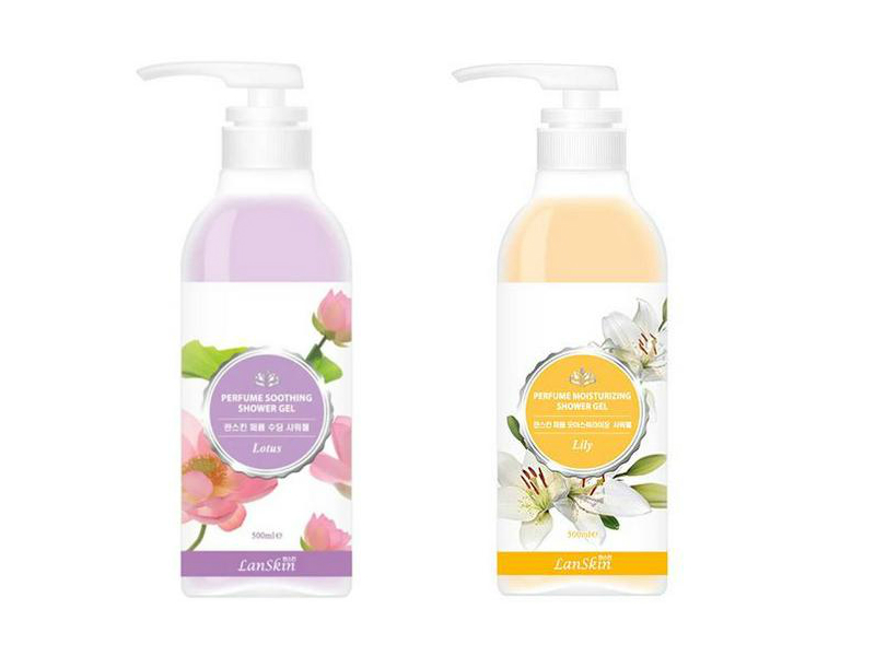

парфюмированный гель для душа lanskin perfume shower gel