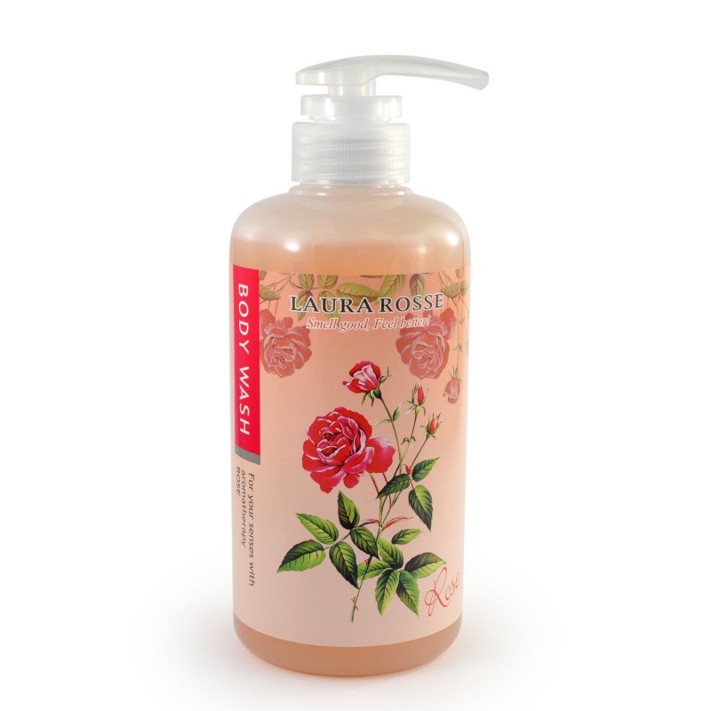 

жидкое мыло для тела “ароматерапия - роза” laura rosse body wash rose