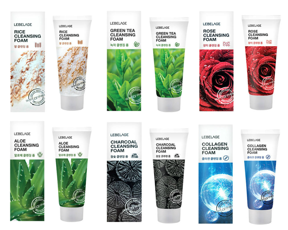 

пенка для умывания lebelage cleansing foam