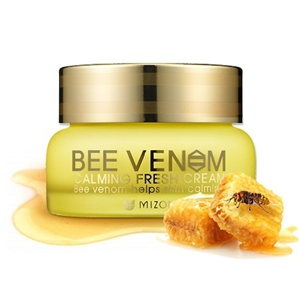 крем для лица с прополисом mizon bee venom calming fresh cream