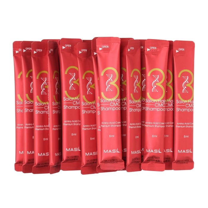 набор шампуней masil 3 salon hair cmc shampoo stick pouch