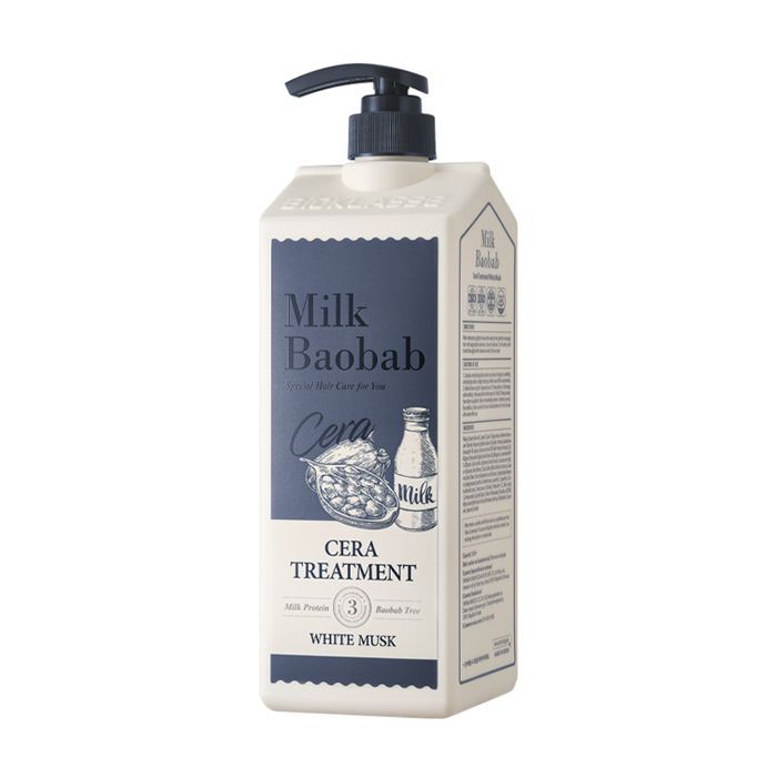 

бальзам с керамидами для волос, с ароматом белого мускуса milkbaobab cera treatment white musk