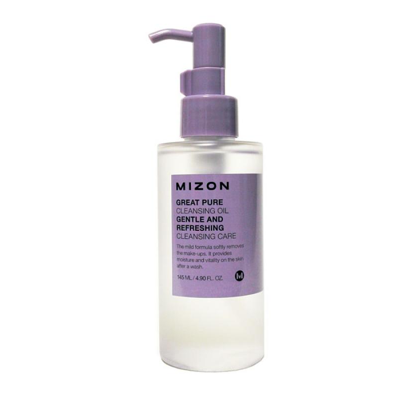 гидрофильное масло mizon great pure cleansing oil