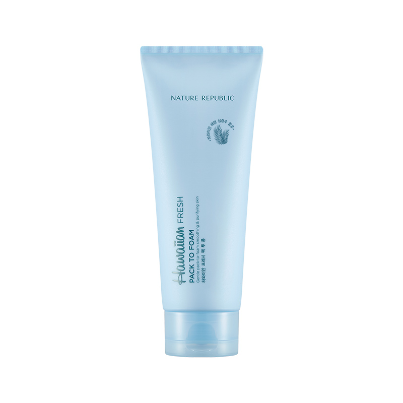 

маска-пенка для очищающая nature republic hawaiian fresh pack to foam