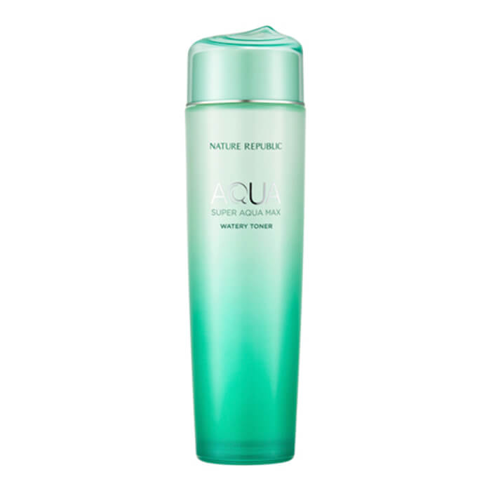 

тонер для лица увлажняющий nature republic super aqua max watery toner