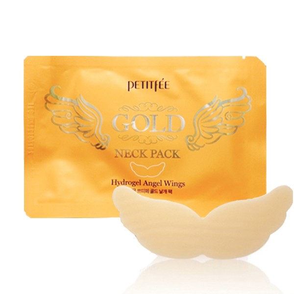 

патч для области шеи гидрогелевый petitfee gold neck pack