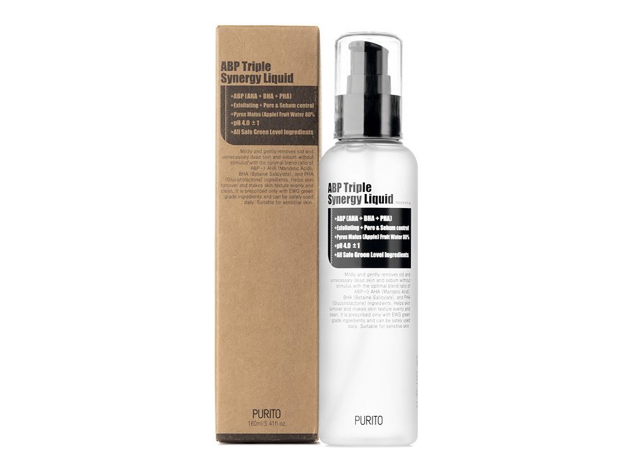 

эссенция с кислотами purito abp triple synergy liquid