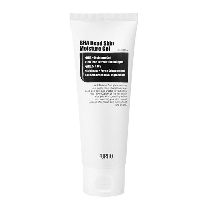 

увлажняющий гель с bha-кислотами purito bha dead skin moisture gel