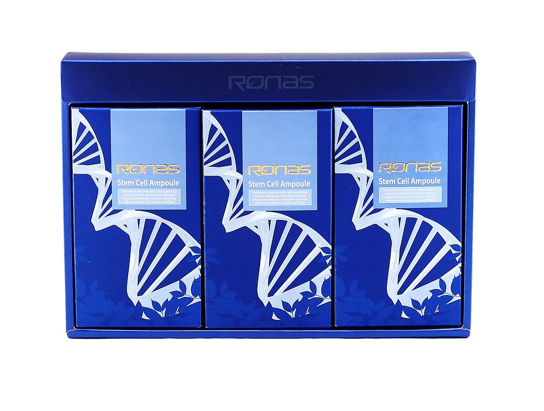 концентрат со стволовыми клетками ronas stem cell solution essence set