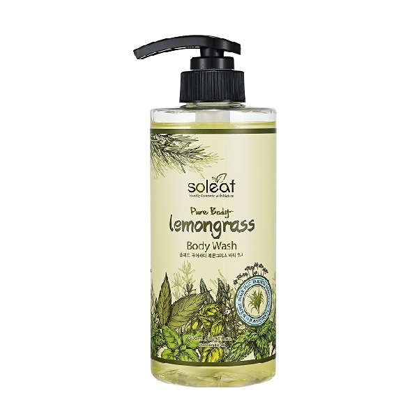 

гель для душа с лемонграссом soleaf pure body lemongrass body wash