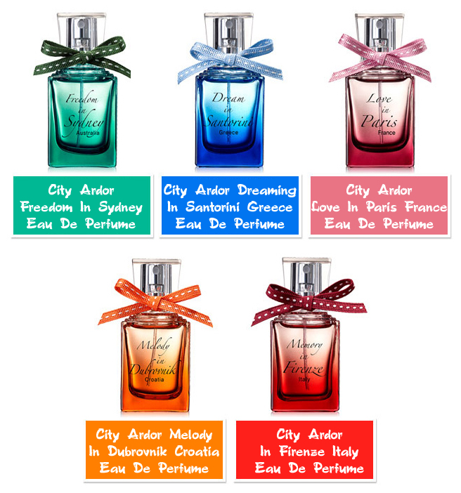 

парфюмированая вода женская the saem city ardor eau de perfume 30 мл