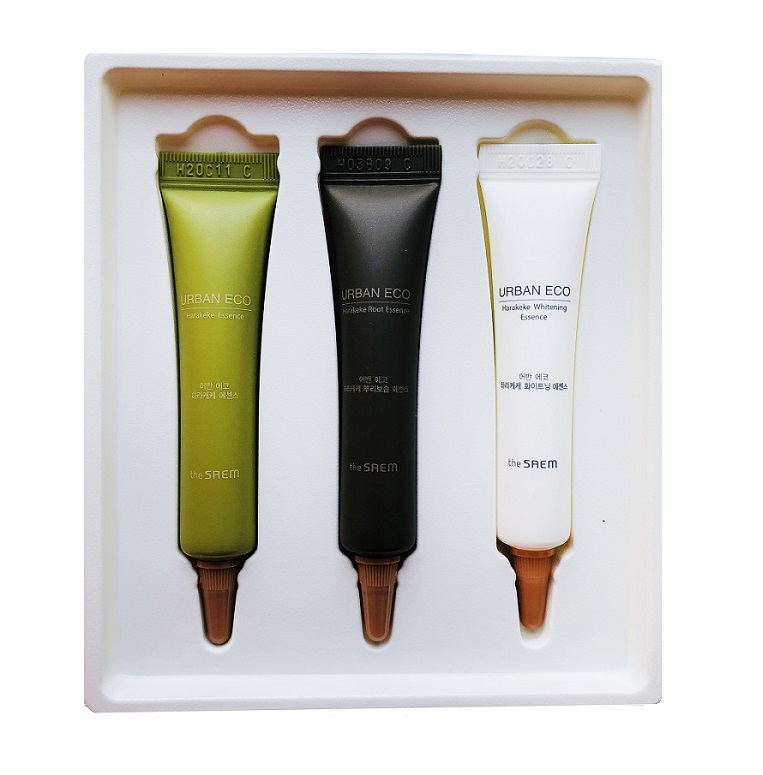 мини набор эссенций с экстрактом новозеландского льна the saem urban eco harakeke root set