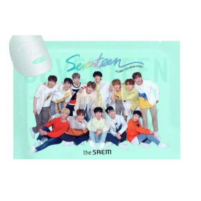 

маска для лица тканевая the saem seventeen global eco mask sheet