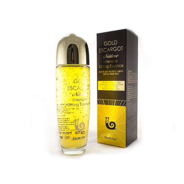 

эссенция против морщин с экстрактом королевской улитки farmstay gold escargot noblesse intensive lifting essence