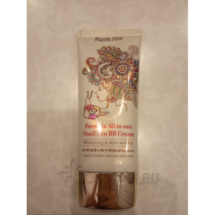 FarmStay Formula All-In-One Snail Sun Bb Cream Spf50: отзывы, состав ...