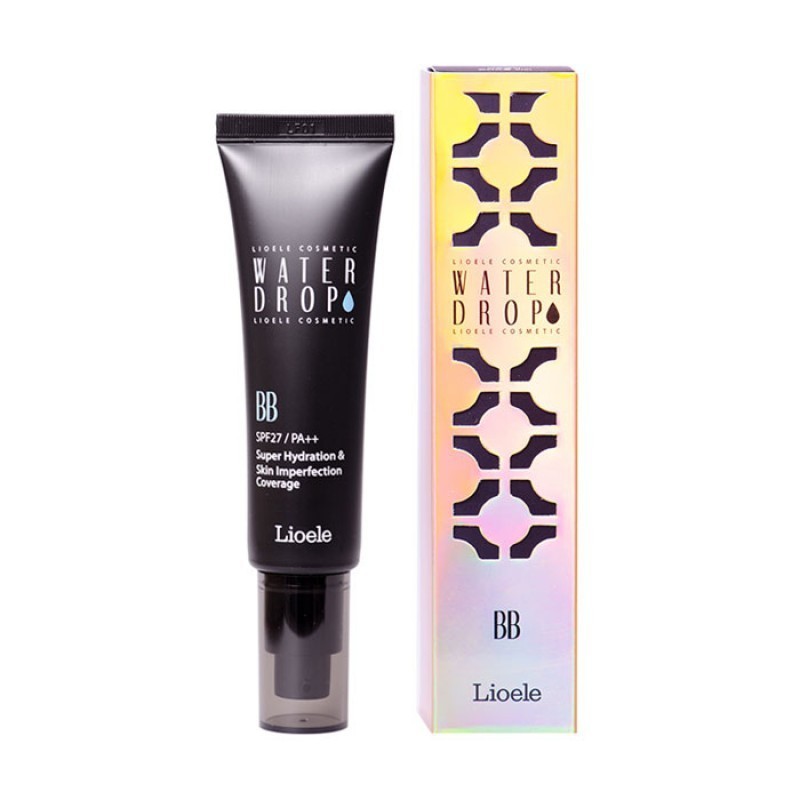 бб крем увлажняющий lioele water drop bb, spf 27 pa++